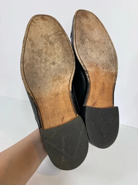 Allen Edmonds Men’s Black Madison Ave Cap Toe Oxford Style Shoe Mens 11.5 D - Picture 11 of 13